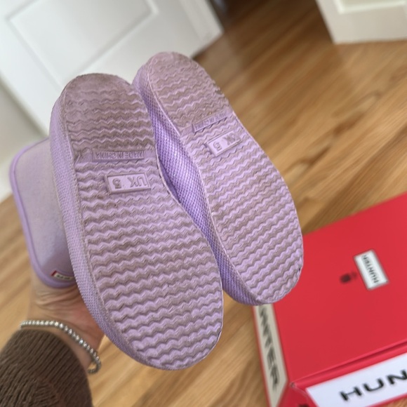 Toddler hunter boots purple glitter - Picture 3 of 3